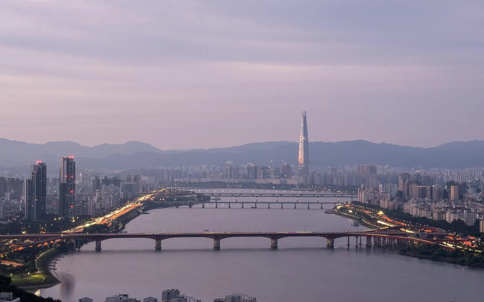 Seoul, city and landscape
