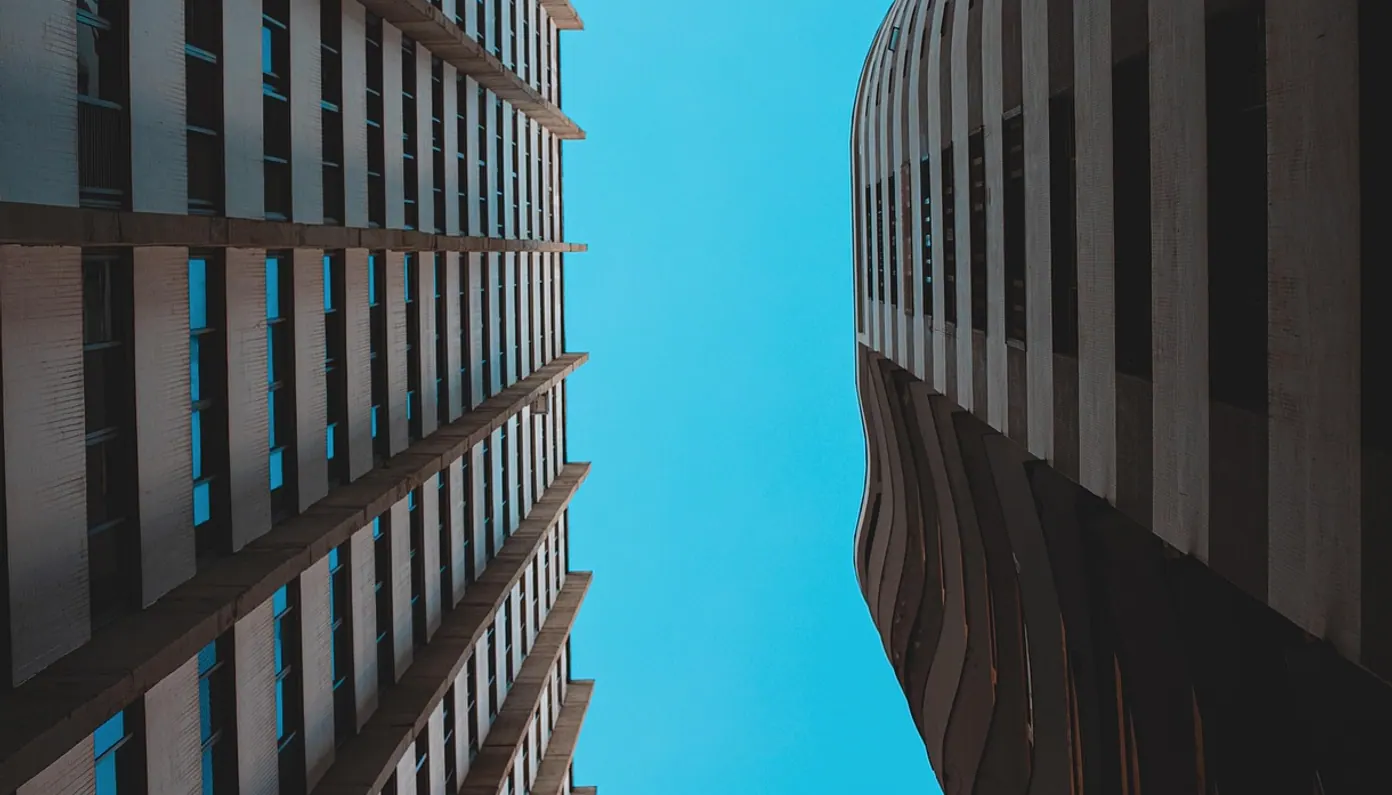 City, up and urban